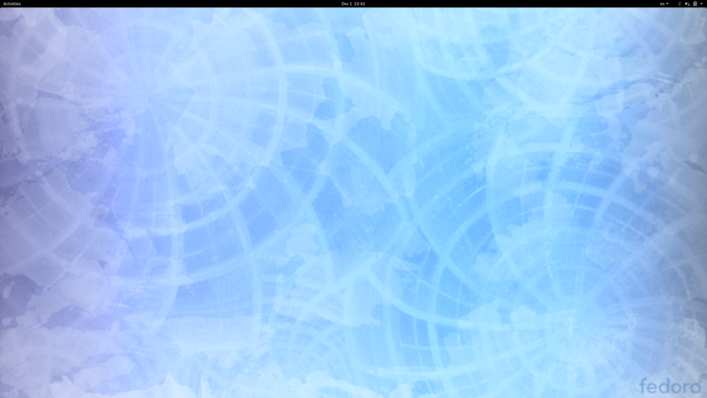 Default wallpaper in Fedora 31