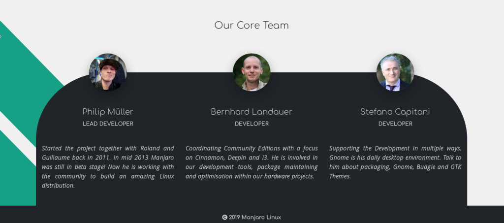 Core team – there’s a small bunch of other people, dealing mostly with ARM and such.